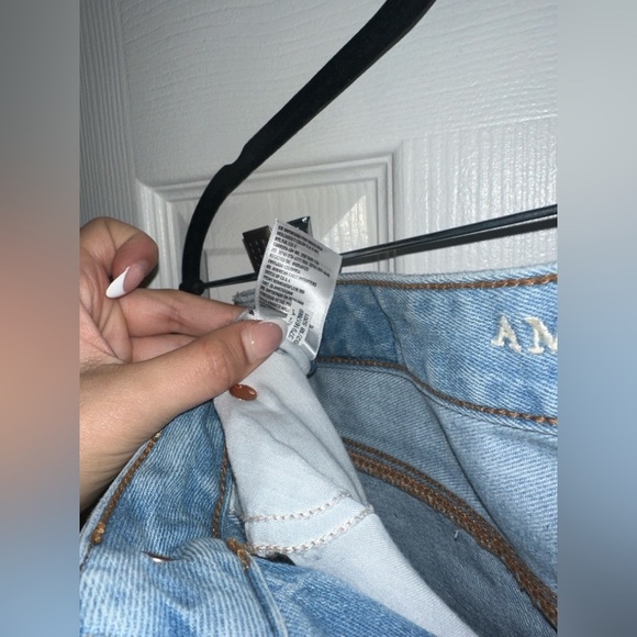 AE High Rise Denim Mini Skirt - Picture 2 of 10